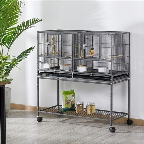 Wide bird cage parrot - cage,