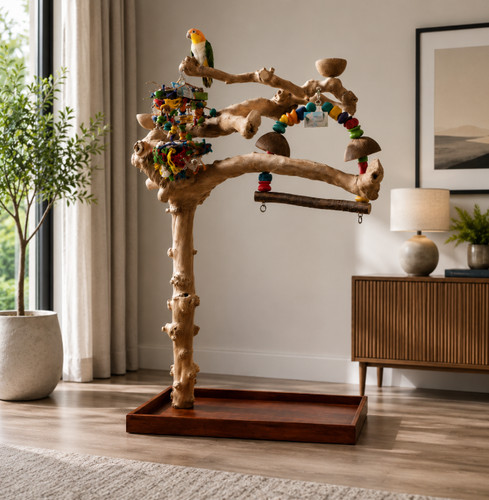 Large java tree parrot - tree,