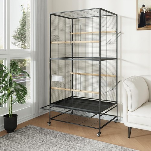 168cm large bird cage metal - large,