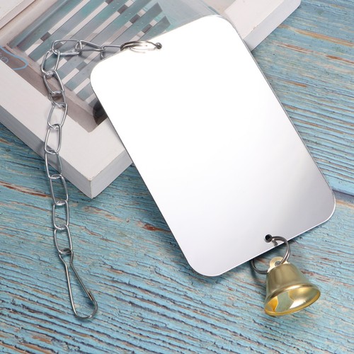 Reusable bird mirror - reusable, parrot