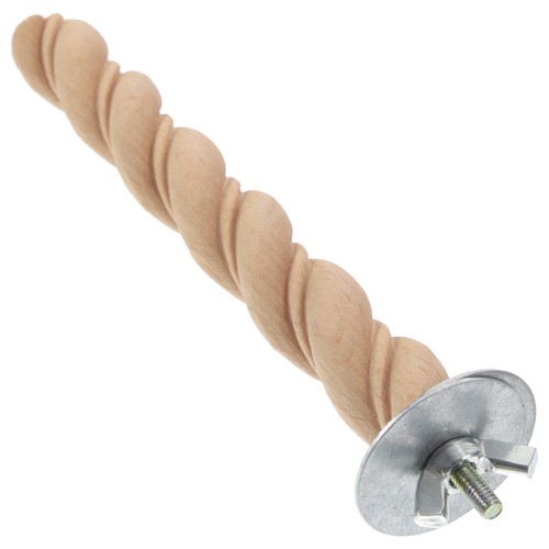 Natural wooden bird perch for - bird,