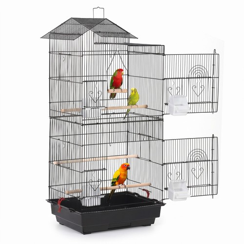 Large metal bird cage - metal,