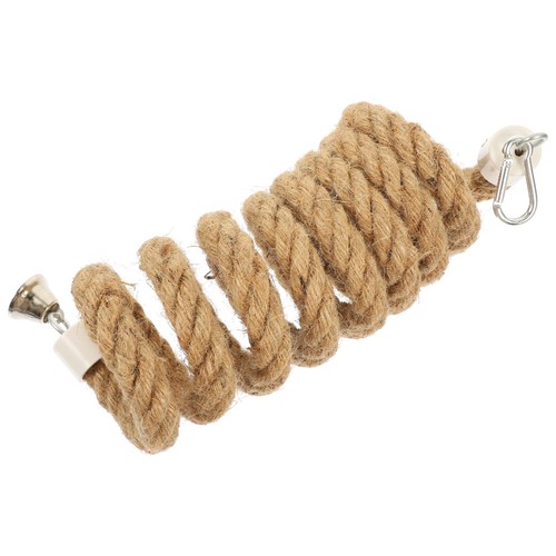Light brown bird rope - light, for