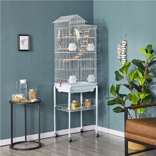 Parrot cage bird - cage, metal