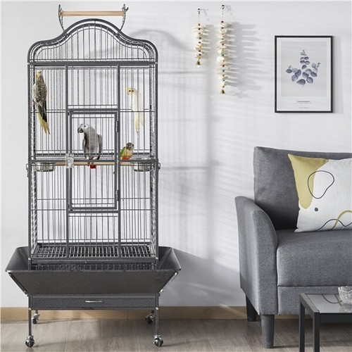 African grey cage large - large, open