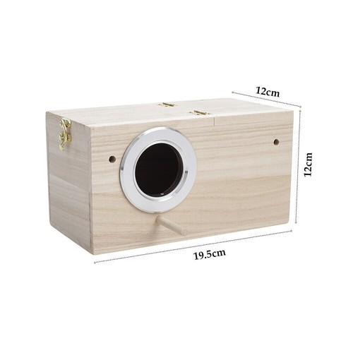 Bird breeding box cage nest - box,