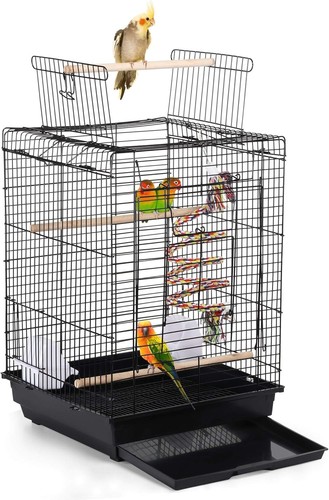 Bird cage metal open - top, small