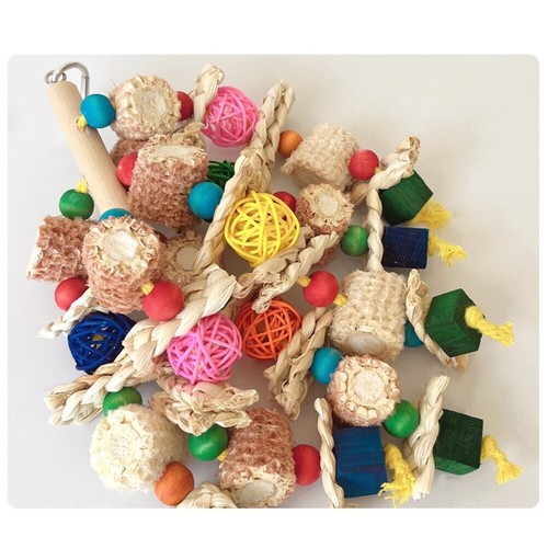 Bird cage biting toy - cage,