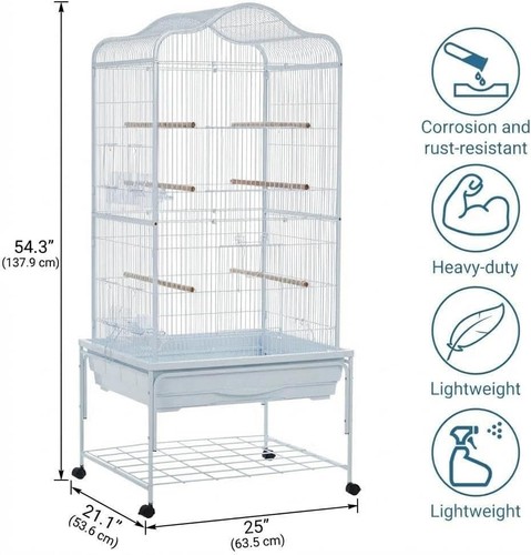 Large metal bird cages - large,