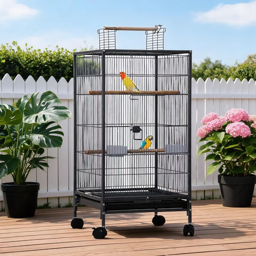 Parrot bird cage with open - 40",