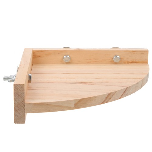 Durable wooden parrot standing - wooden,