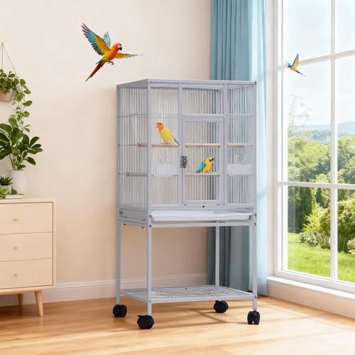 Large parrot cage metal bird - large,