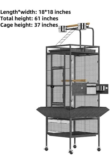 Large bird cage playtop - large,