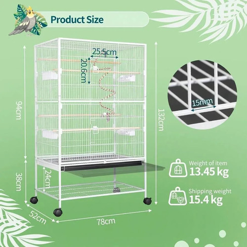 Large bird cage budgie - bird,