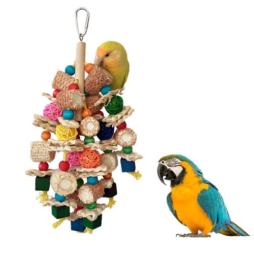 Bird cage biting toy - bird, for