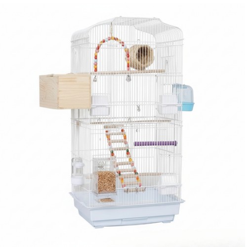 Metal bird cage - tall,