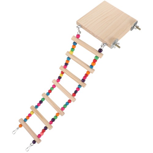 Natural wood bird climbing - natural,