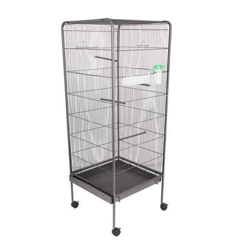 Bird cage steel standing - cage,