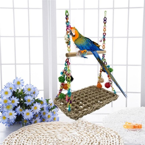 Large parrot swing toy - swing, for